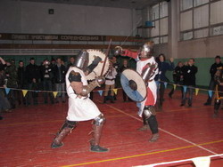 В Запорожье съехались средневековые рыцари 