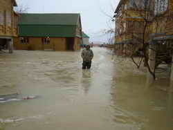 Кирилловку затопило, а Бердянск остался без тепла и света 
