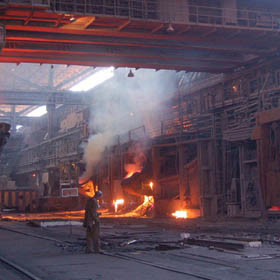 В Запорожье едва не сгорел завод 