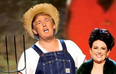 Трамп с вилами спел фермерскую песенку, чем напугал соцсети 