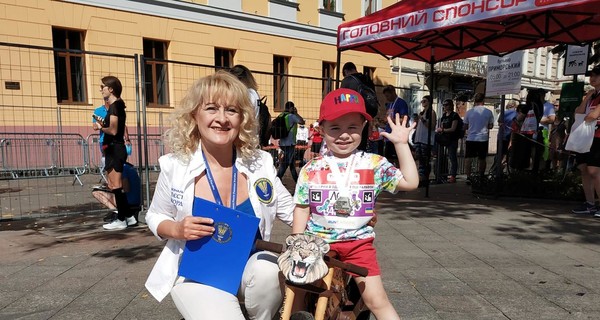 В Одессе четырехлетний мальчик установил рекорд на полумарафоне