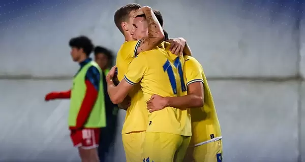Украинская молодежная сборная по футболу разгромила Люксембург 4:0 в отборе на Евро