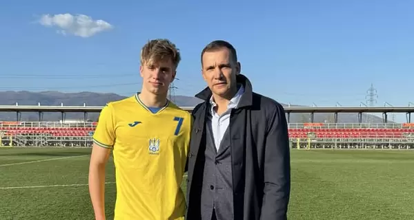 Сын Андрея Шевченко заявил, что гордится дебютом за украинскую сборную