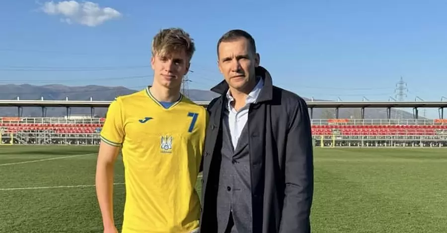 Сын Андрея Шевченко заявил, что гордится дебютом за украинскую сборную