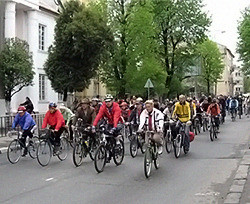 В воскресенье в Запорожье ради велосипедистов перекроют проспект Ленина  