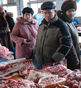 Мясо на рынках подорожало на десять гривен 