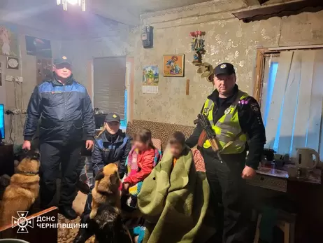На Чернігівщині службовий пес Тоша відшукав загублених дітей 